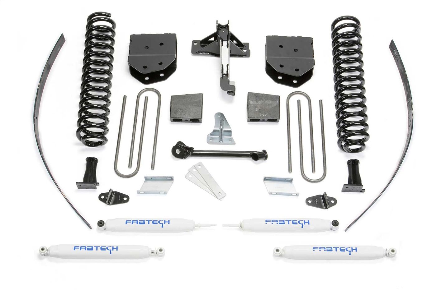 Fabtech 8" Basic Lift System w/Shocks