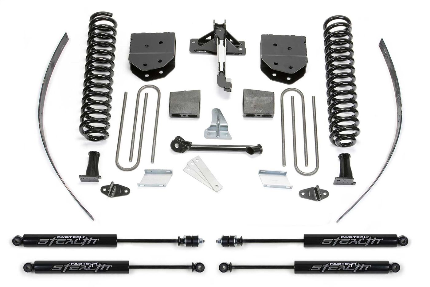Fabtech 8" Basic Lift System w/Shocks