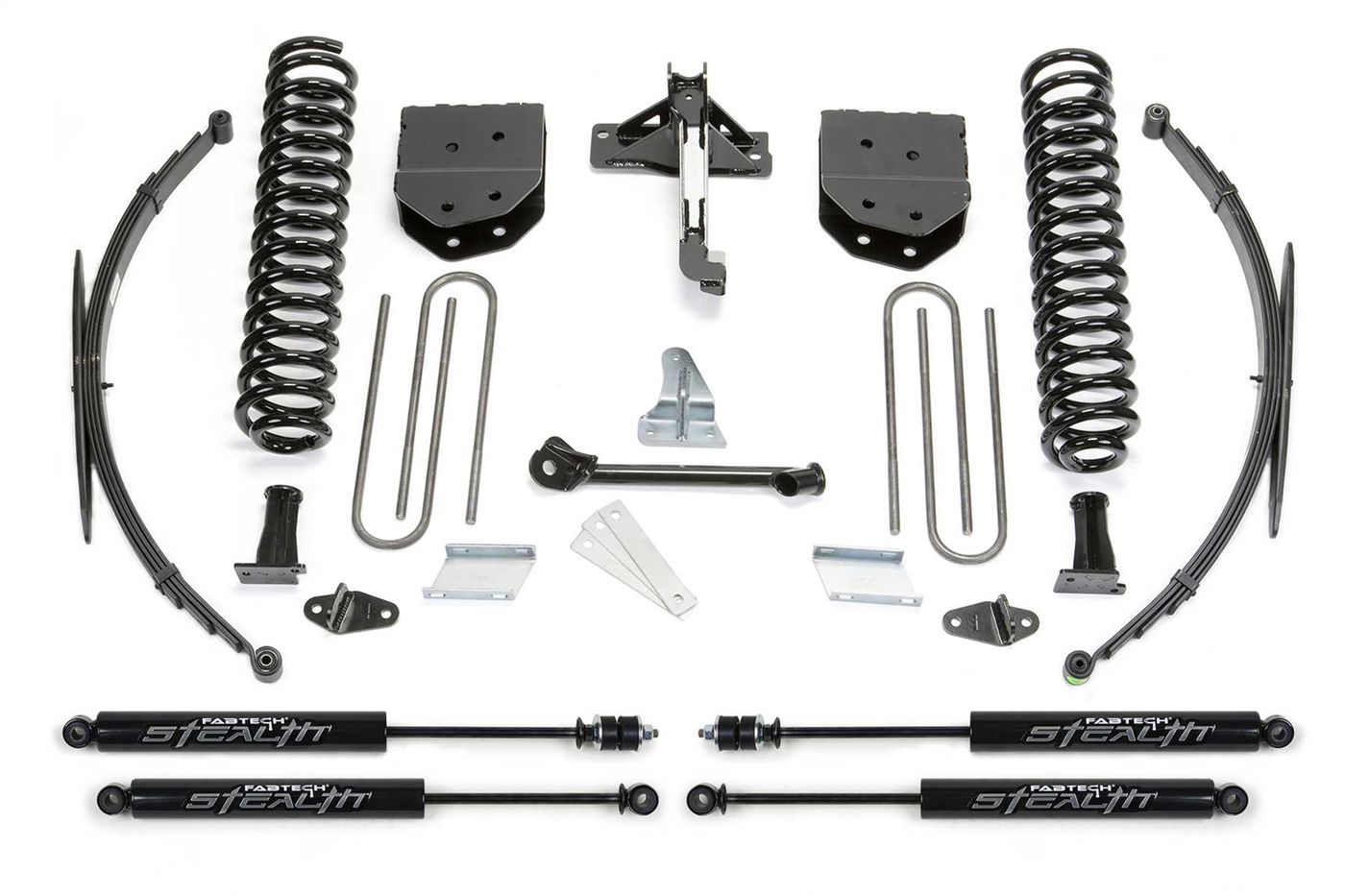 Fabtech 8" Basic Lift System w/Shocks