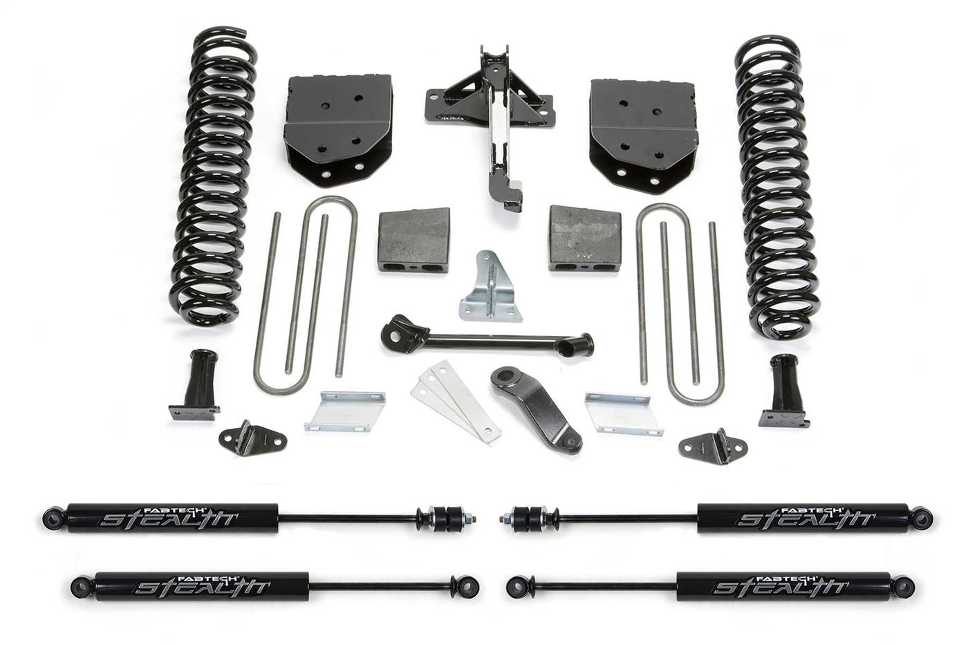 Fabtech 6" Basic Lift System w/Shocks