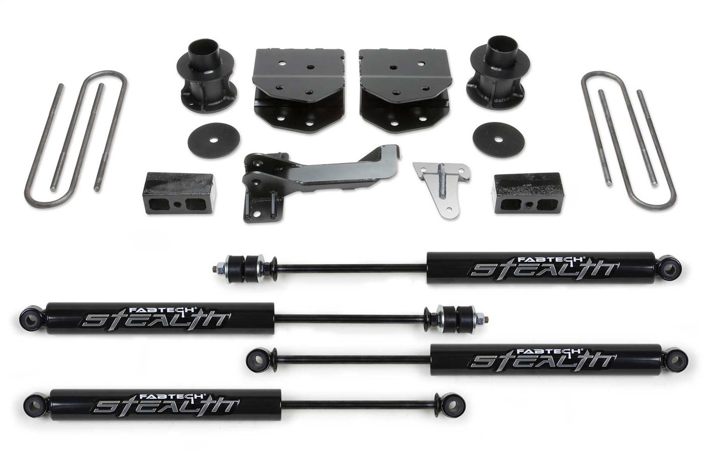 Fabtech 4" Budget Lift System w/Shock