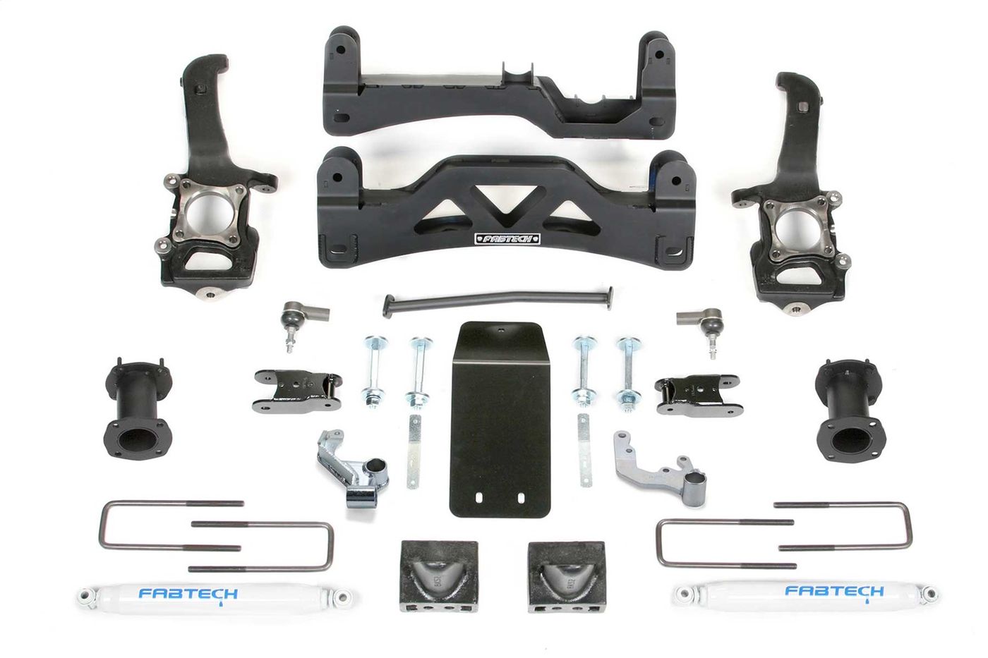Fabtech 6" Basic Lift System w/Shocks