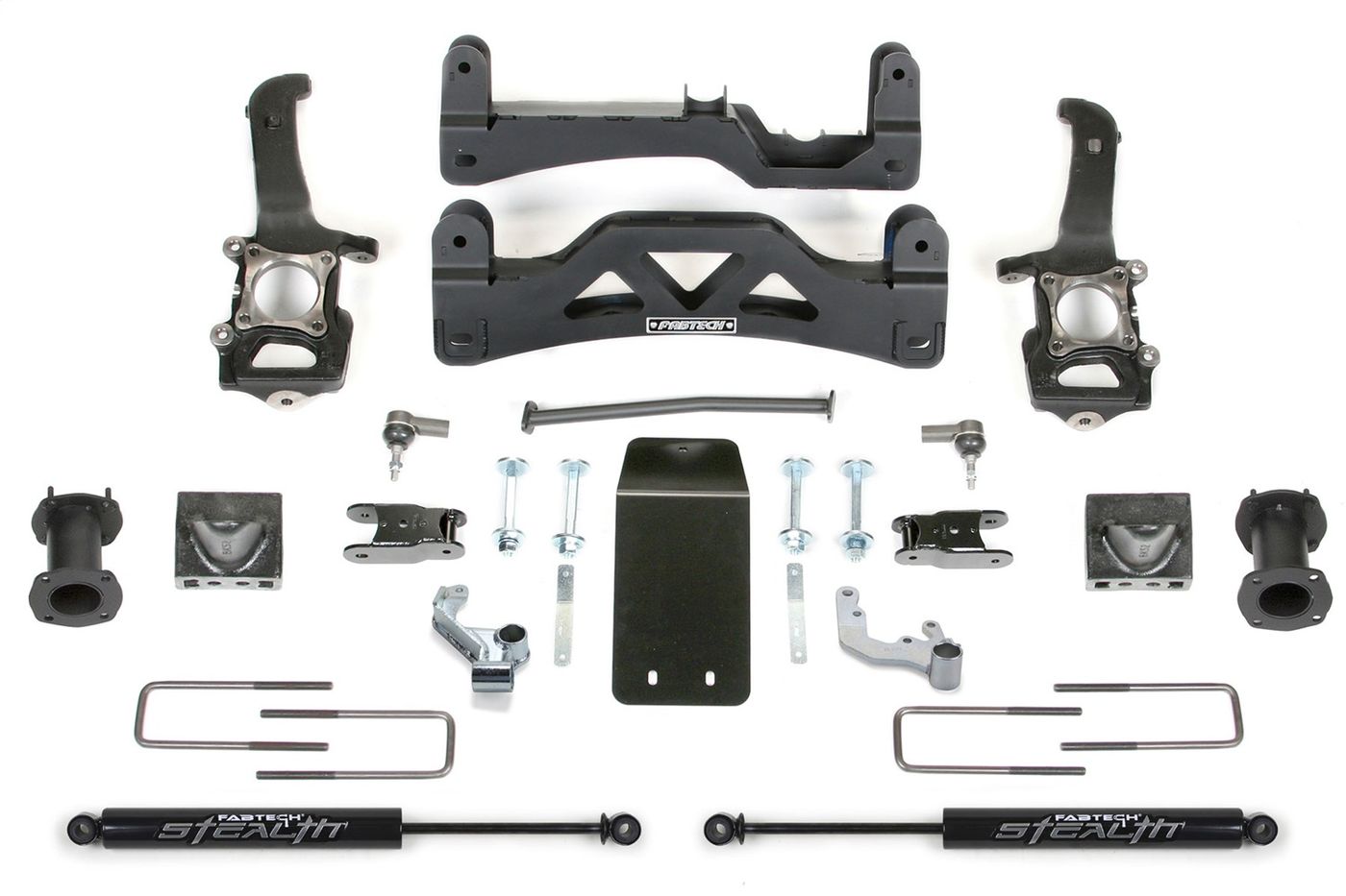 Fabtech 6" Basic Lift System w/Shocks