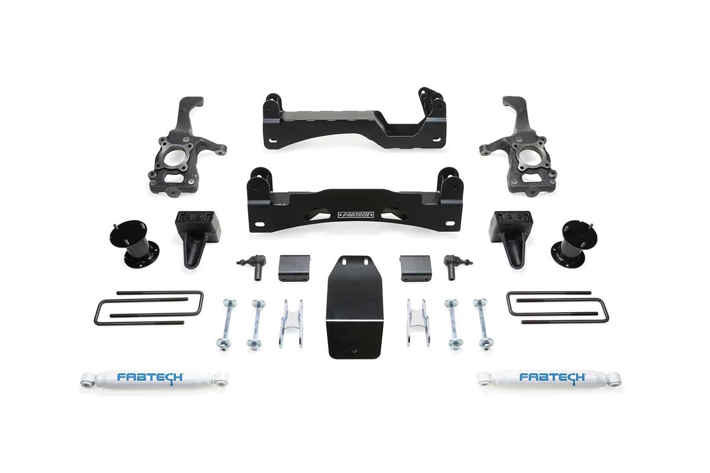 Fabtech 6" Basic Lift System w/Shocks