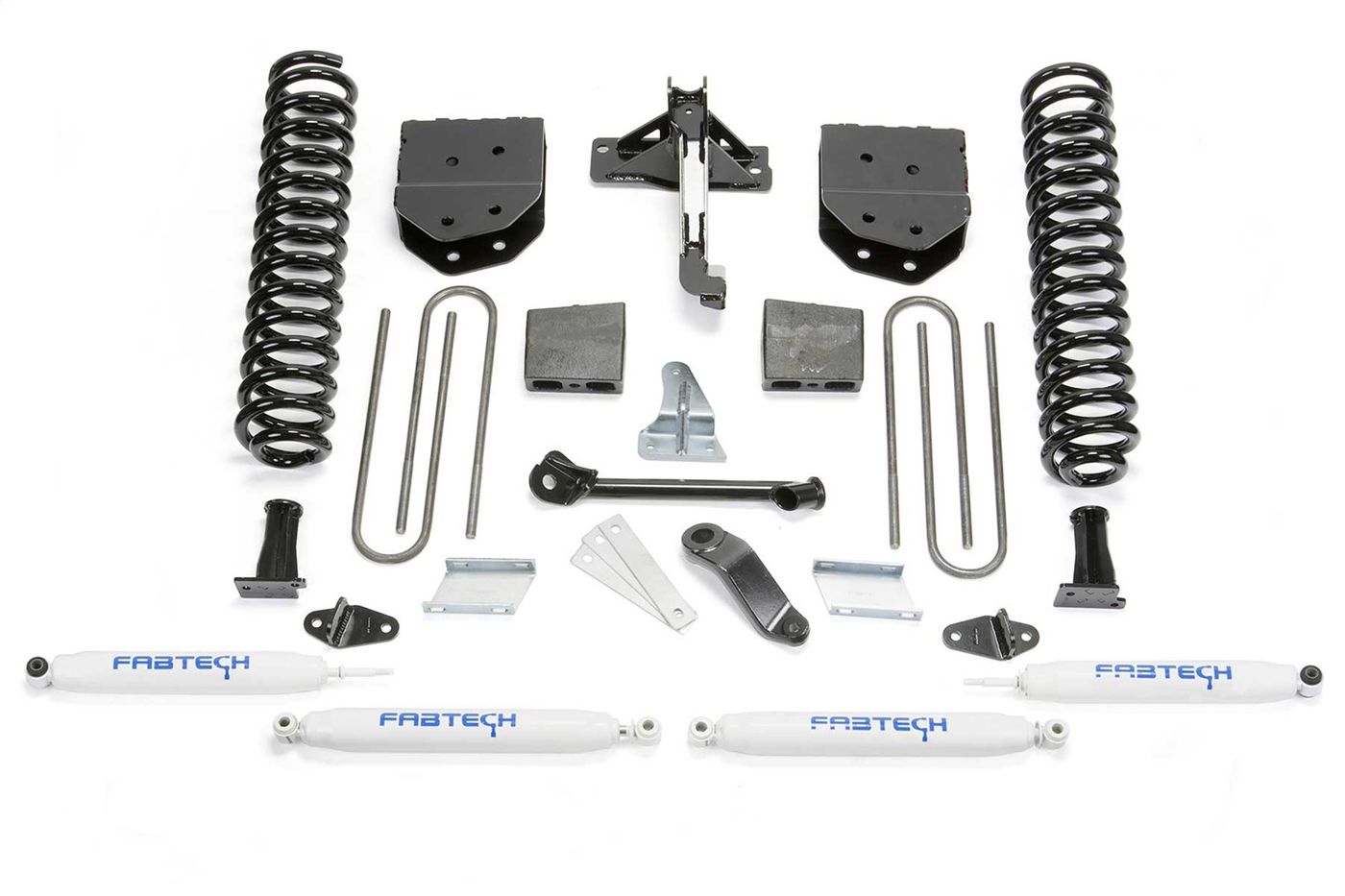 Fabtech 4" Basic Lift System w/Shocks