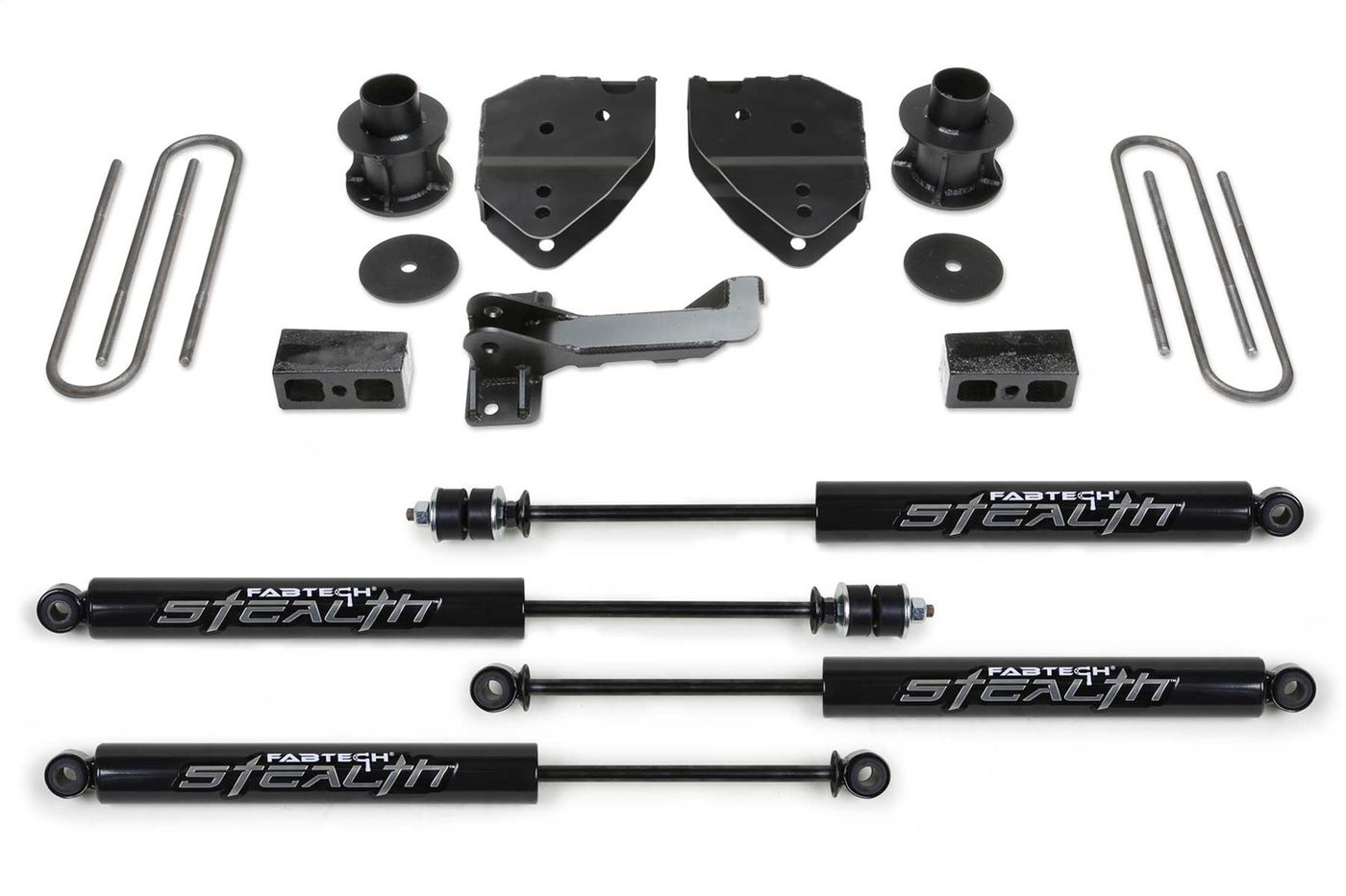 Fabtech 4" Budget Lift System w/Shock
