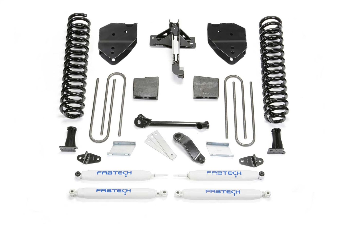 Fabtech 4" Basic Lift System w/Shocks