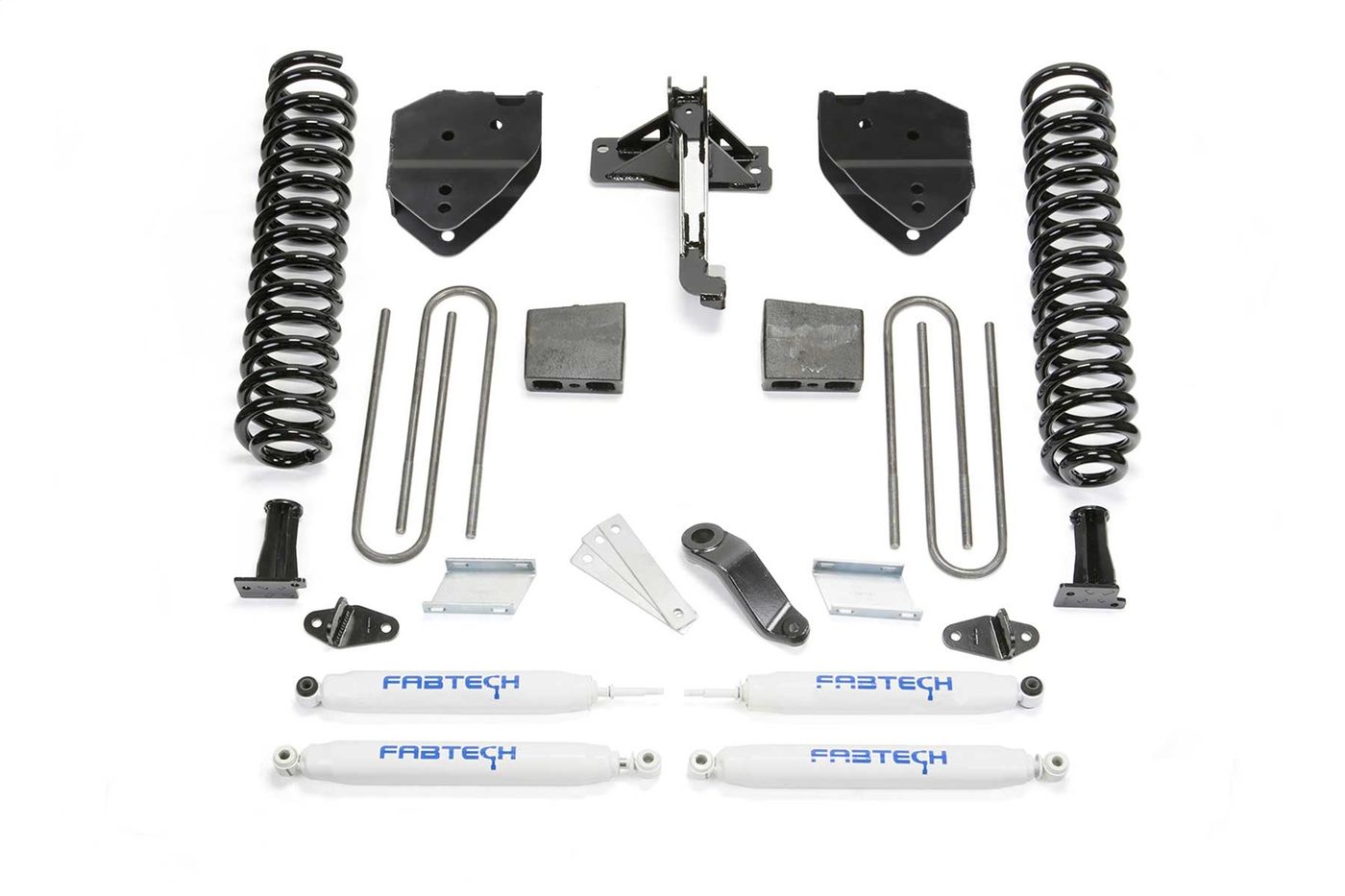 Fabtech 4" Basic Lift System w/Shocks