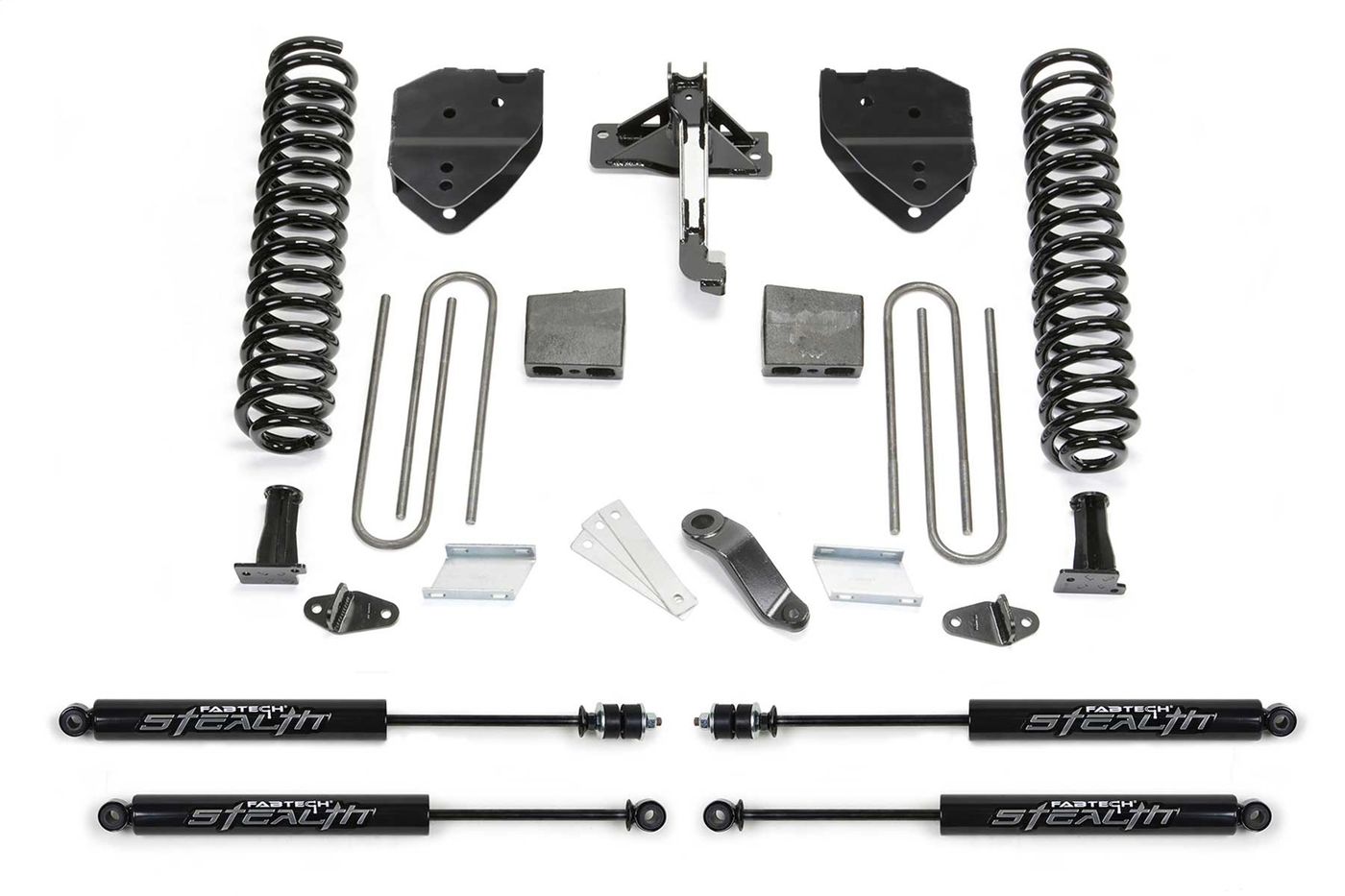 Fabtech 6" Basic Lift System w/Shocks