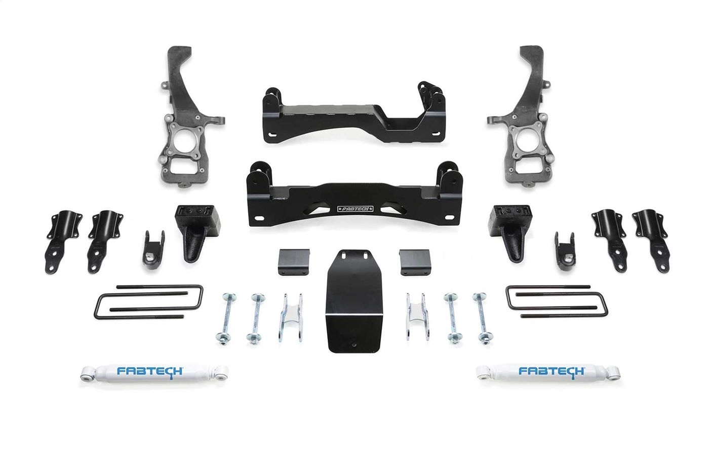 Fabtech 6" Basic Lift System w/Shocks