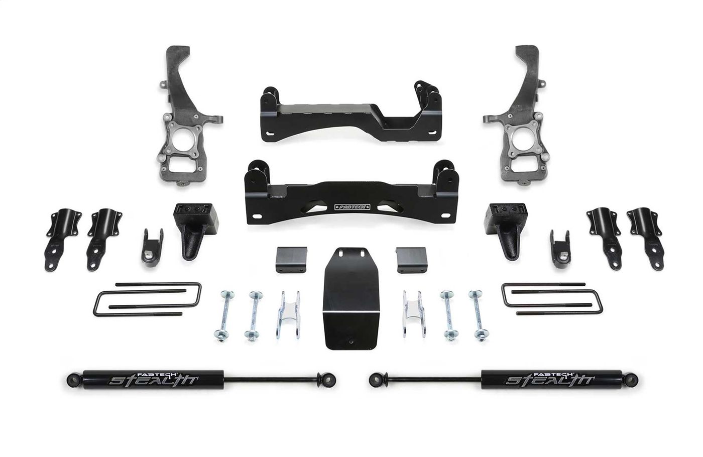 Fabtech 6" Basic Lift System w/Shocks