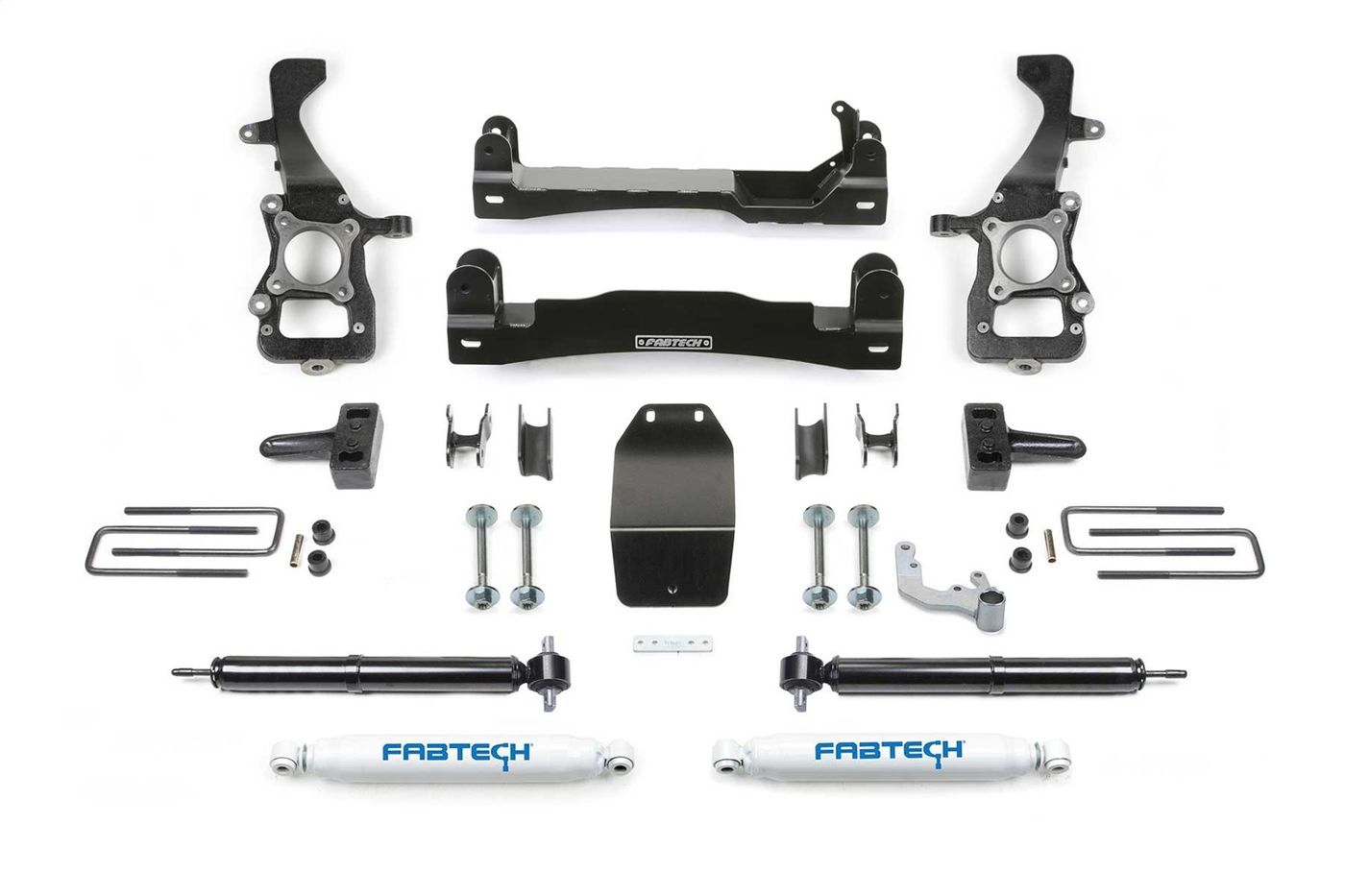 Fabtech 4" Basic Lift System w/Shocks