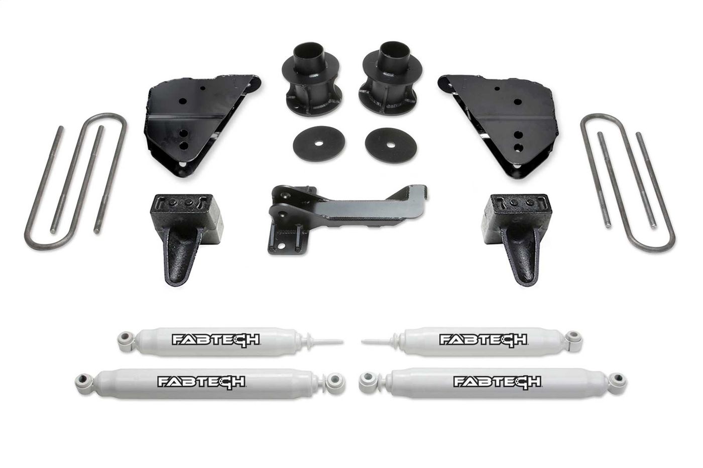 Fabtech 4" Budget Lift System w/Shock