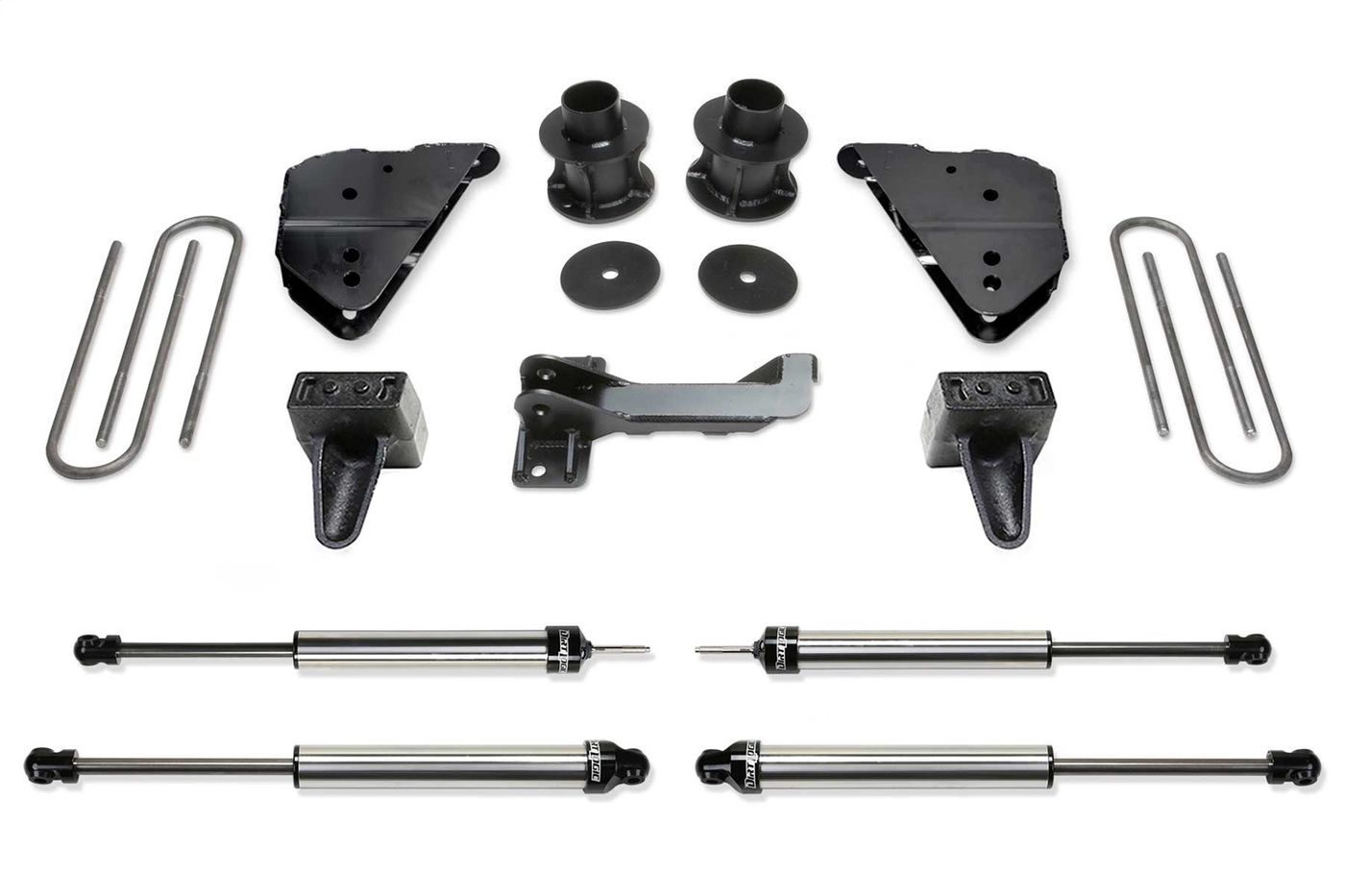 Fabtech 4" Budget Lift System w/Shock