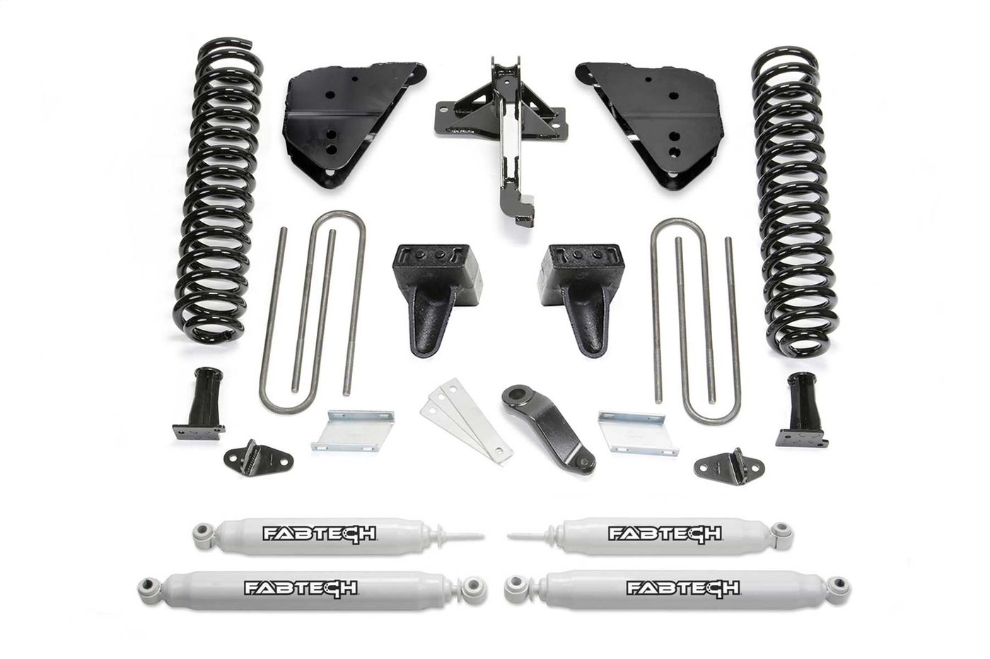 Fabtech 6" Basic Lift System w/Shocks