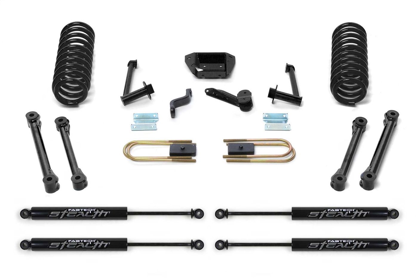 Fabtech 6" Performance Lift System w/Shocks