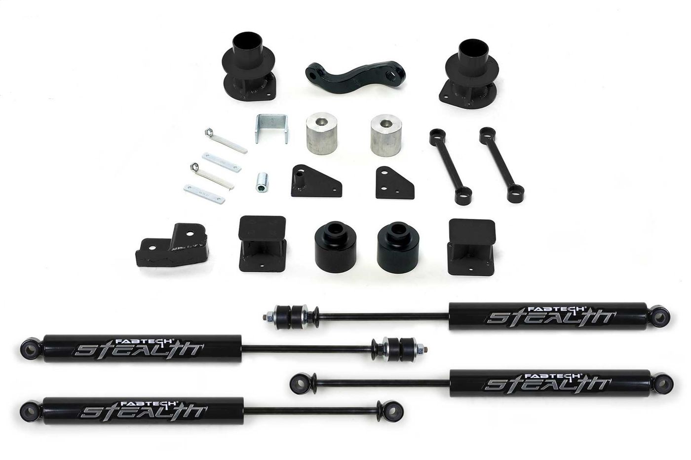 Fabtech 3" Basic Lift System w/Shocks