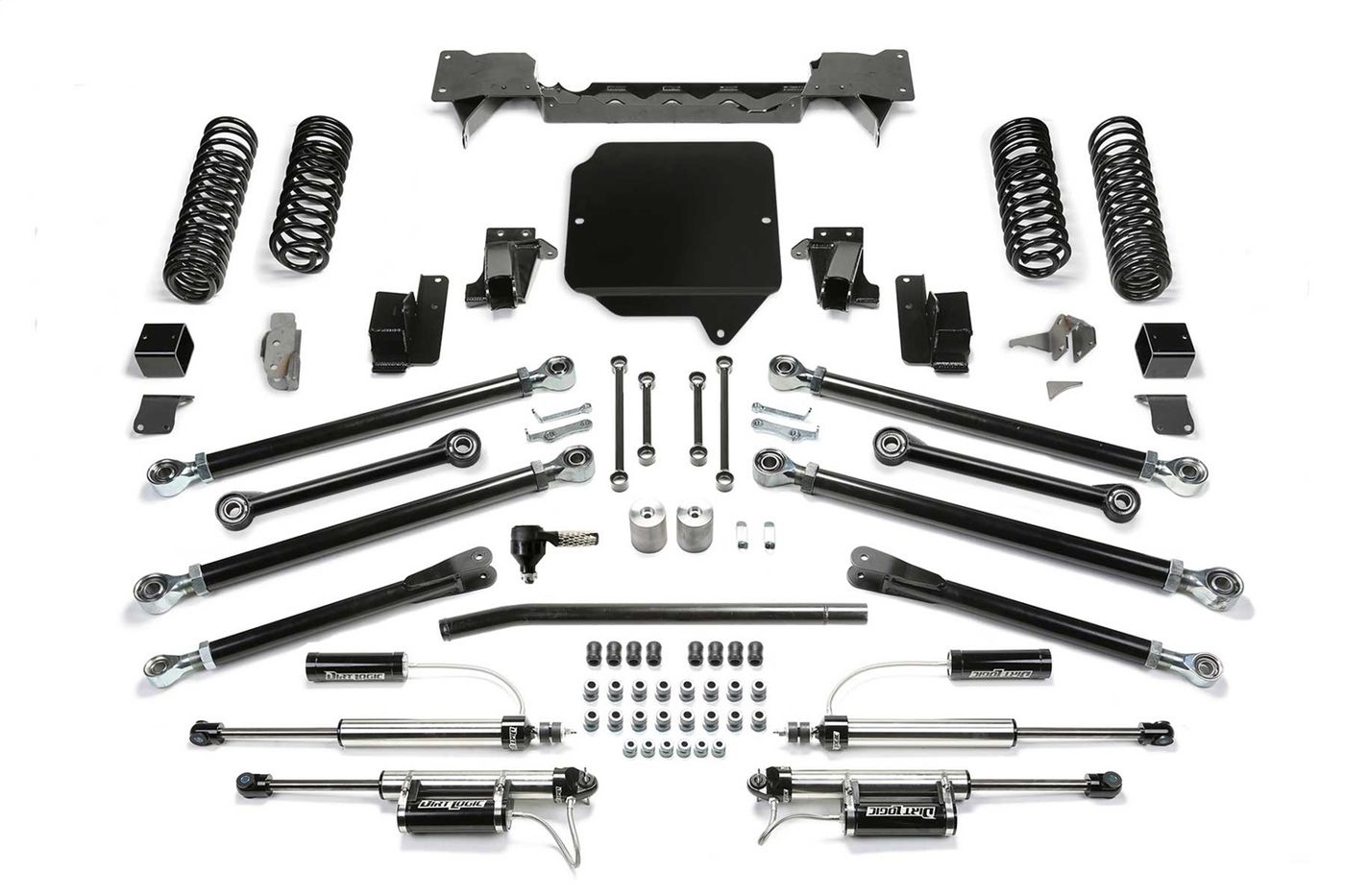 Fabtech 5" Crawler Lift System w/DLSS Resi Shocks