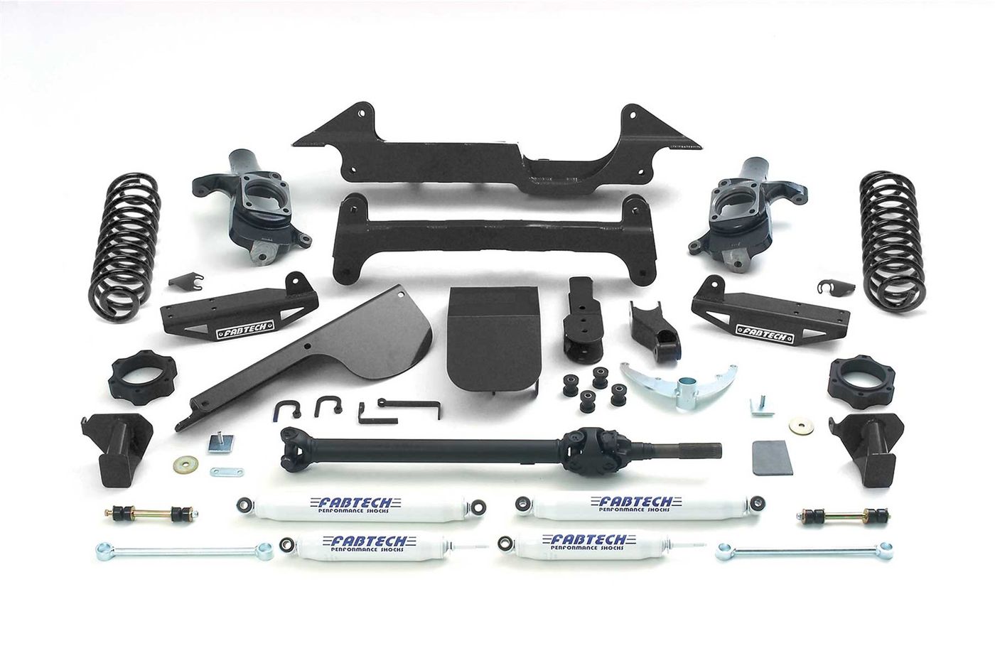Fabtech 6" Performance Lift System w/Shocks
