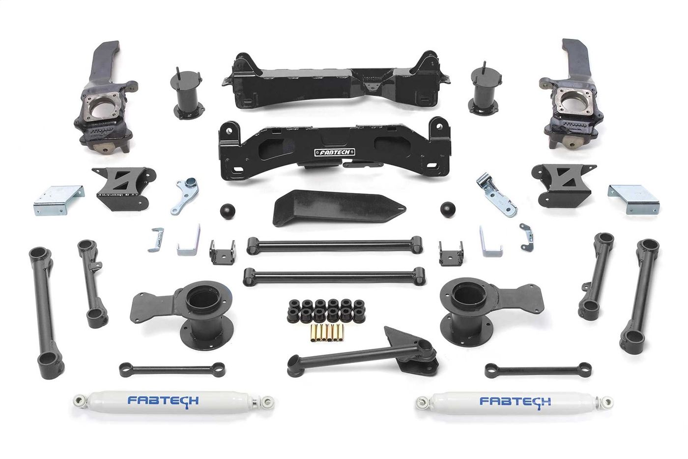 Fabtech 6" Basic Lift System w/Shocks
