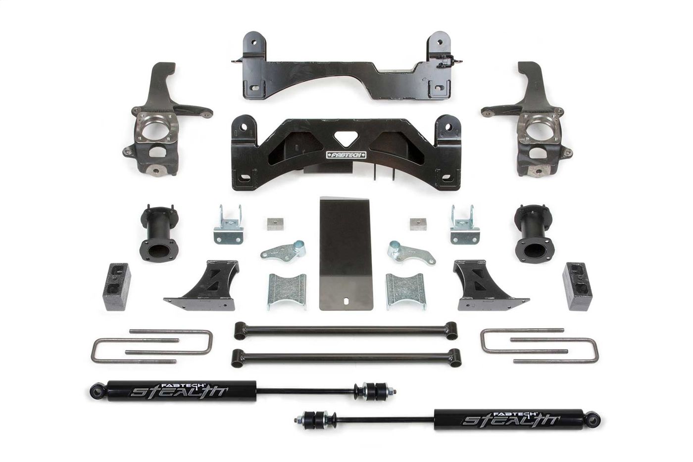 Fabtech 6" Basic Lift System w/Shocks