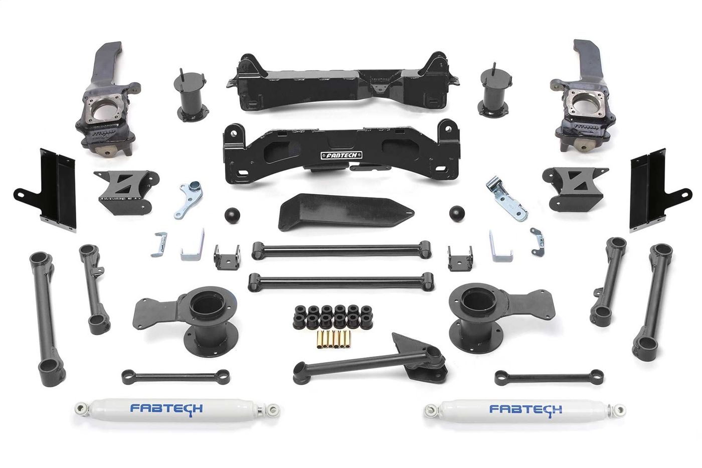 Fabtech 6" Basic Lift System w/Shocks