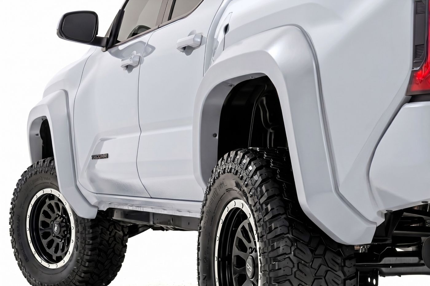 Rough Country Sport Fender Flares | 040 Ice Cap | Toyota Tacoma 2WD/4WD (2024-2026)
