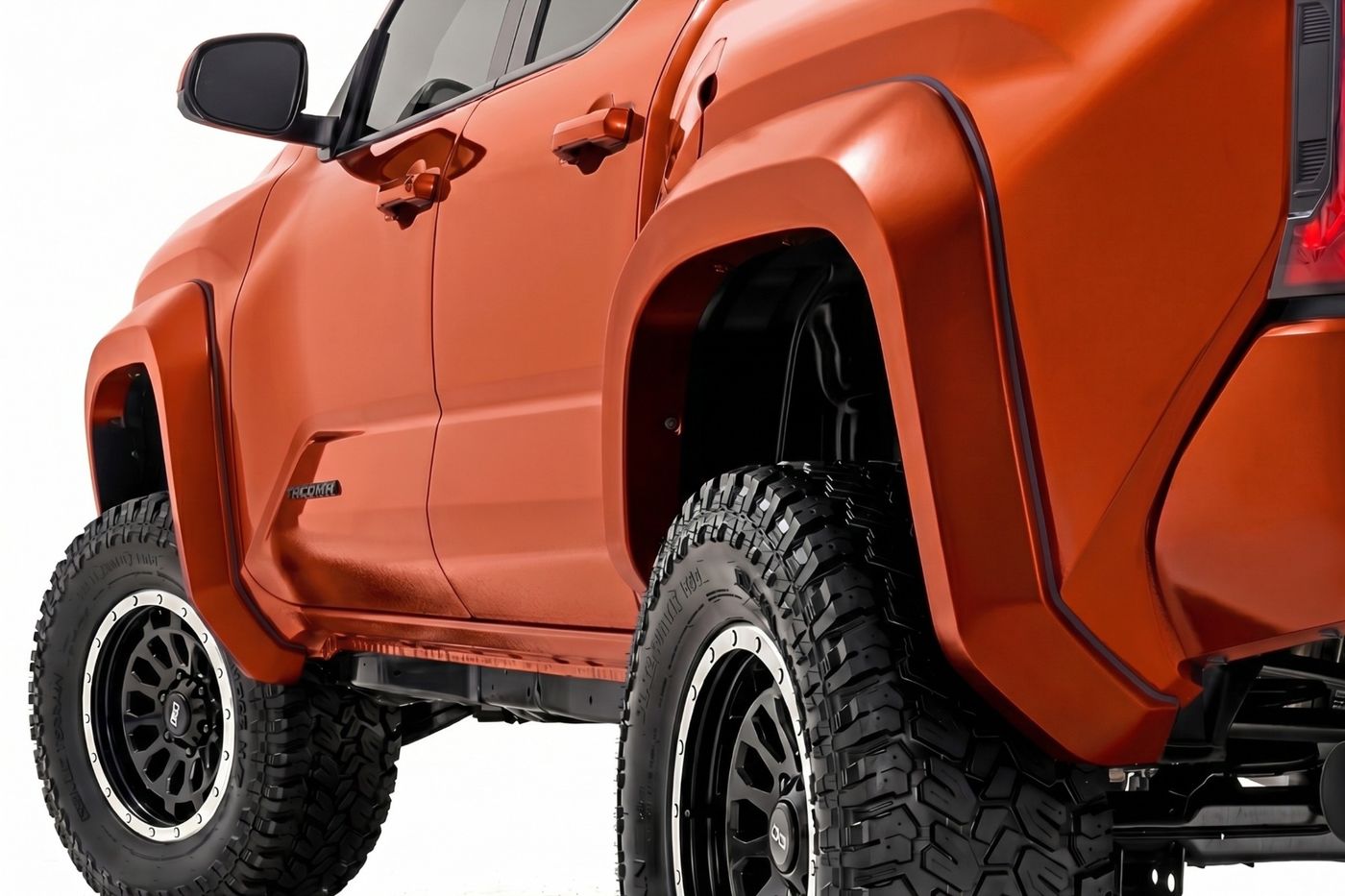 Rough Country Sport Fender Flares | 4W5 Solar Octane | Toyota Tacoma 2WD/4WD (2024-2026)