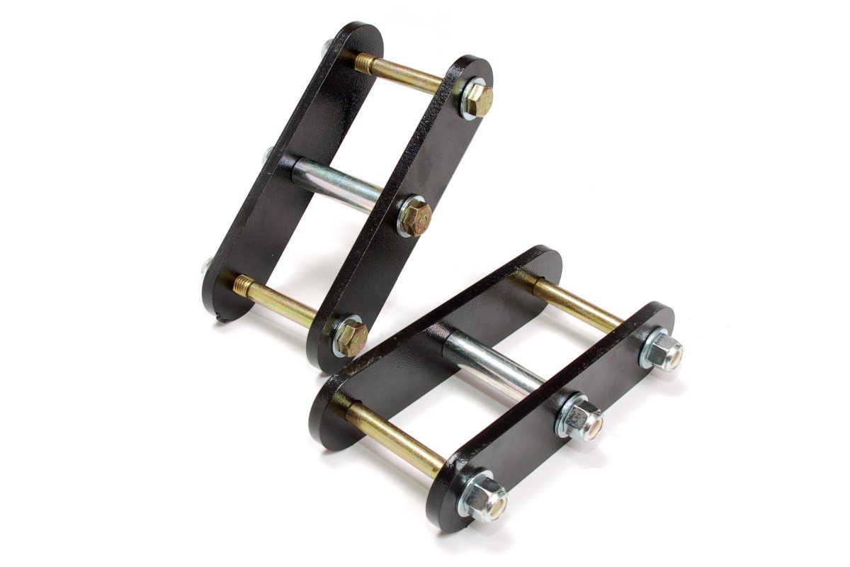 Rough Country Lift Shackles | YJ Stock |CJ RR 0.375 Inch | Jeep CJ 8 Scrambler (81-85)/CJ5/CJ7 (76-86)