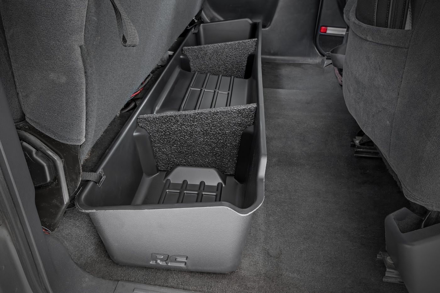Rough Country Under Seat Storage | Extended Cab | Chevy/GMC 1500/2500HD (99-06 & Classic)