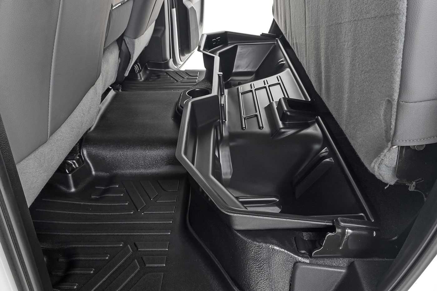 Rough Country Under Seat Storage | Quad/Crew Cab | Ram 1500 (02-18)/2500 (11-26)