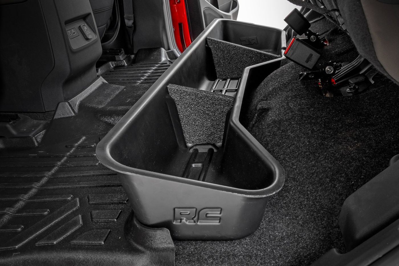 Rough Country Under Seat Storage | Crew Cab | Nissan Frontier 2WD/4WD (2005-2026)