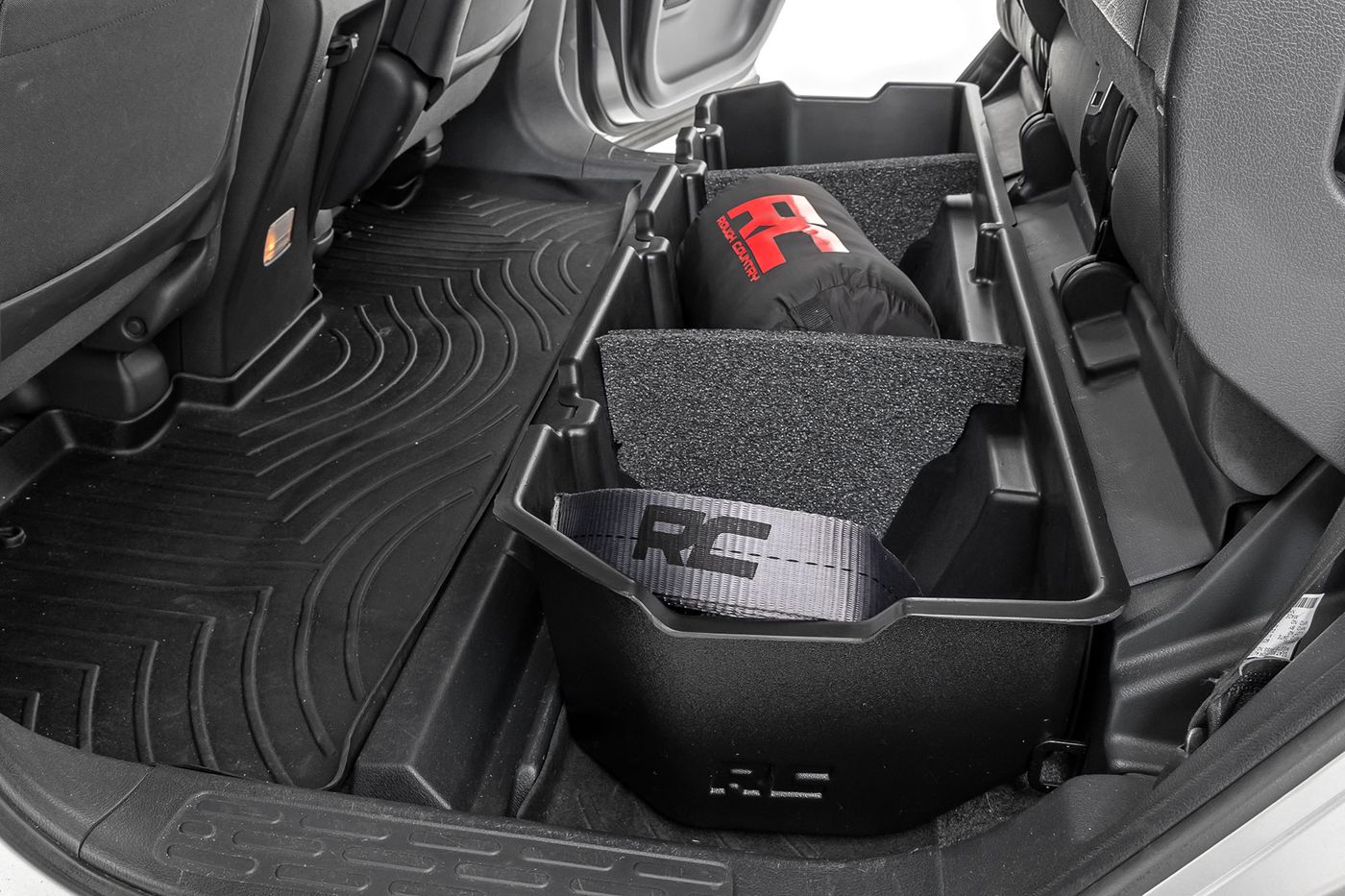 Rough Country Under Seat Storage | Crew Cab | Honda Ridgeline 4WD (2006-2026)