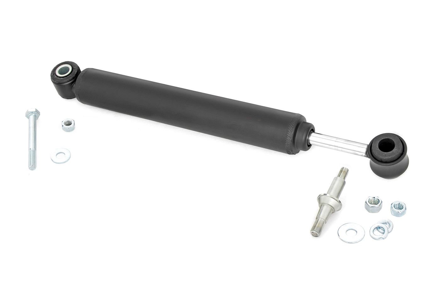 Rough Country OE Replacement Black Stabilizer | Jeep Comanche MJ WJ/Wrangler TJ/Wrangler Unlimited