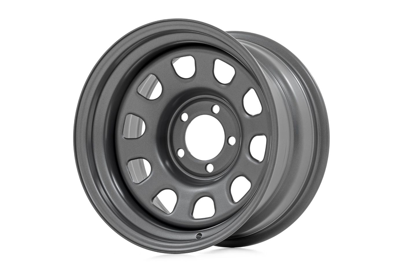 Rough Country Steel Wheel | Gray | 16x8 | 6x5.5 | 4.25 Bore | -12