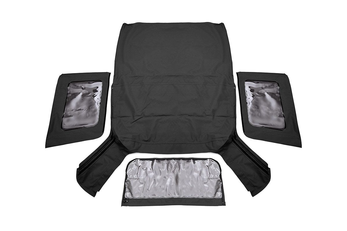 Rough Country Soft Top | Replacement | Black | 2 Door | Jeep Wrangler JK 4WD (2007-2009)