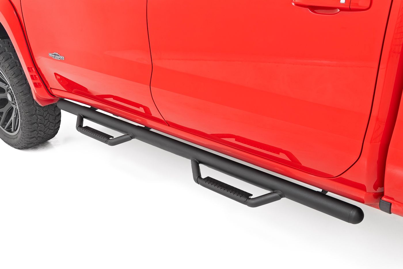 Rough Country Nerf Steps | Cab Length | Crew Cab | Chevy/GMC 1500/2500HD/3500HD (19-26)
