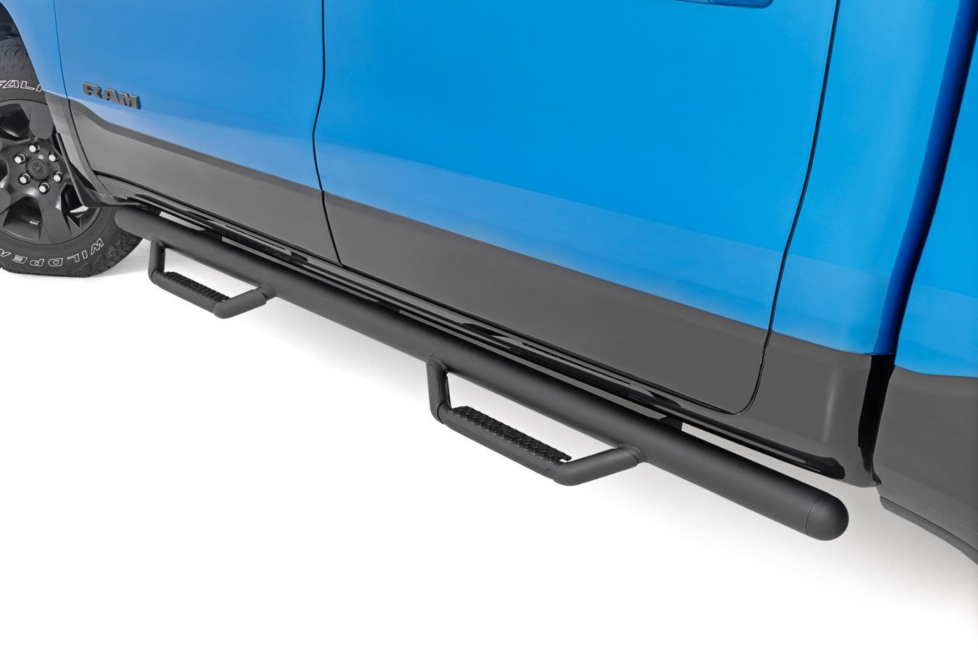 Rough Country Nerf Steps | Cab Length | Crew | 5'7" Bed | Ram 1500 (19-26)/1500 TRX (21-24)