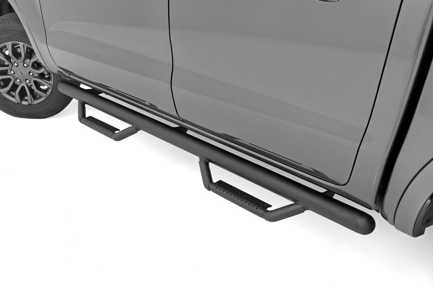 Rough Country Nerf Steps | Cab Length | Crew Cab | Ford Ranger 2WD/4WD (2019-2026)