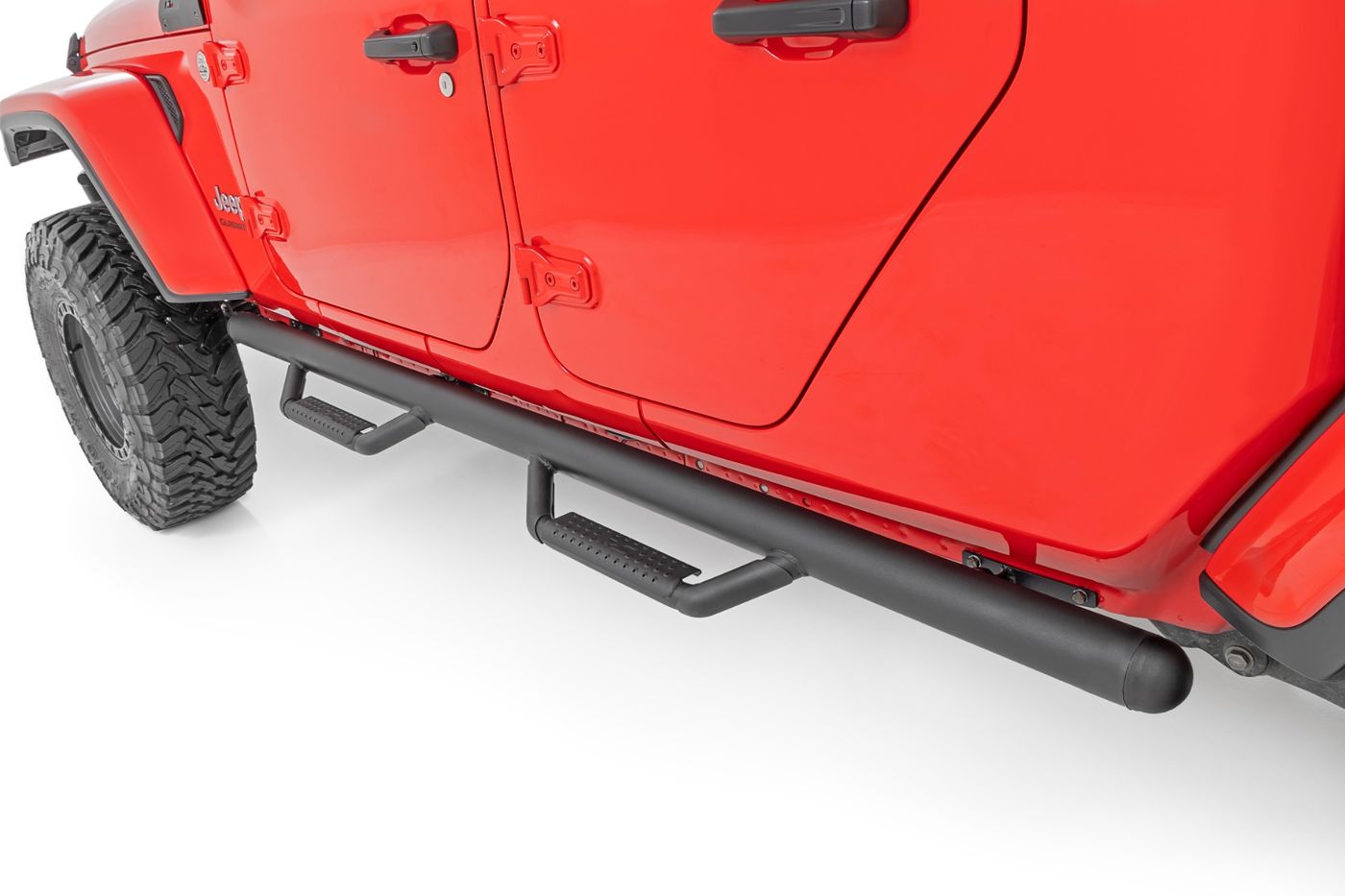 Rough Country Nerf Steps | Cab Length | Crew Cab | Jeep Gladiator JT 4WD (2020-2026)