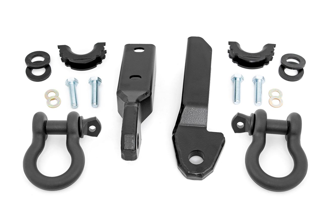 Rough Country Tow Hook to Shackle Bracket | D-Ring Combo | Chevy/GMC 1500 Truck & SUV (88-99)