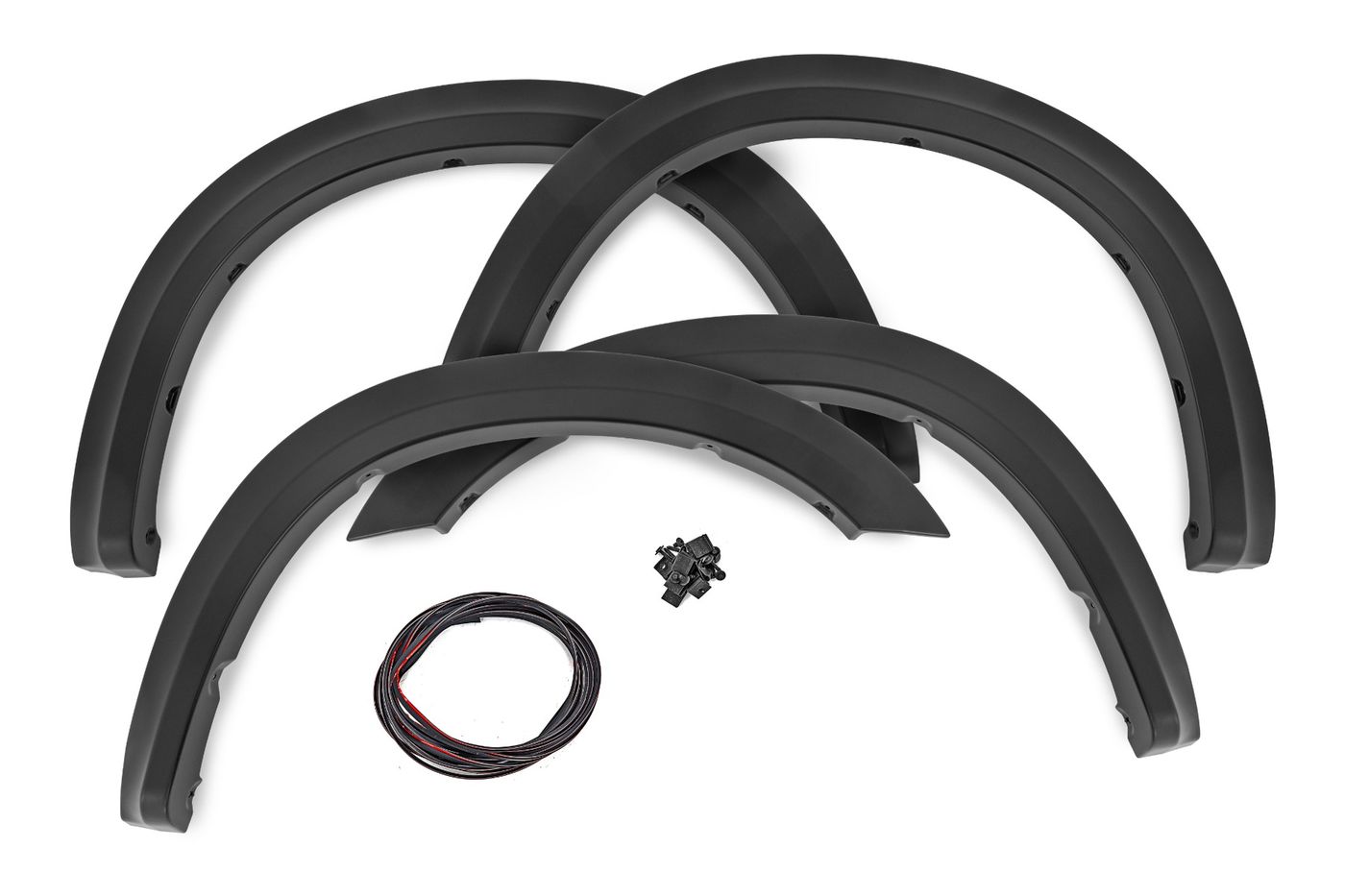 Rough Country Sport Fender Flares | PR6 Molten Red | Ram 2500/3500 2WD/4WD (2019-2026)