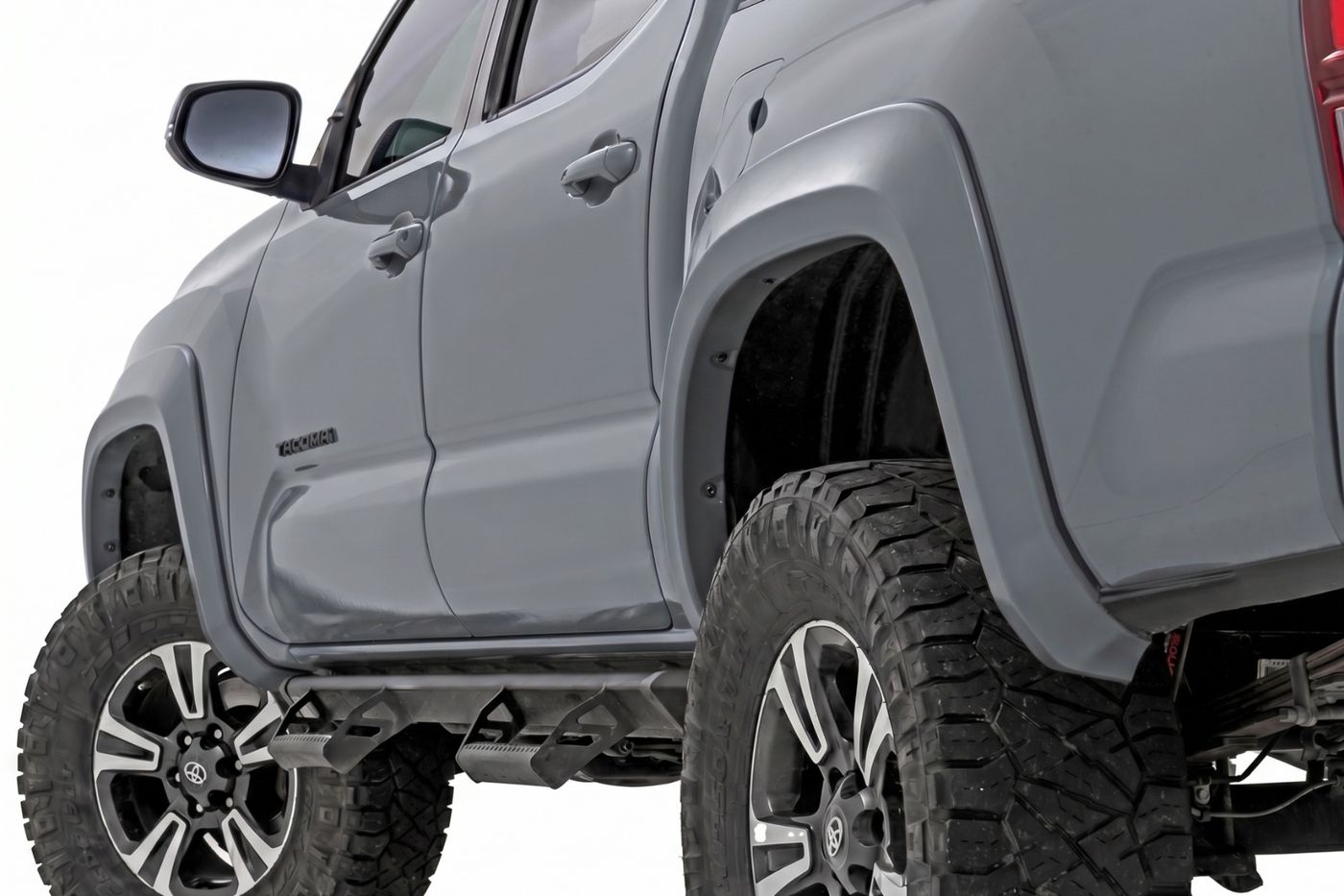 Rough Country Sport Fender Flares | 1H5 Cement | Toyota Tacoma 2WD/4WD (2016-2023)