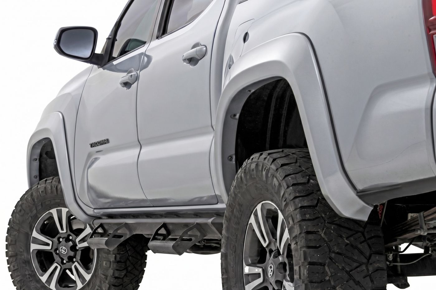 Rough Country Sport Fender Flares | 1J9 Celestial Silver Metallic | Toyota Tacoma (16-23)