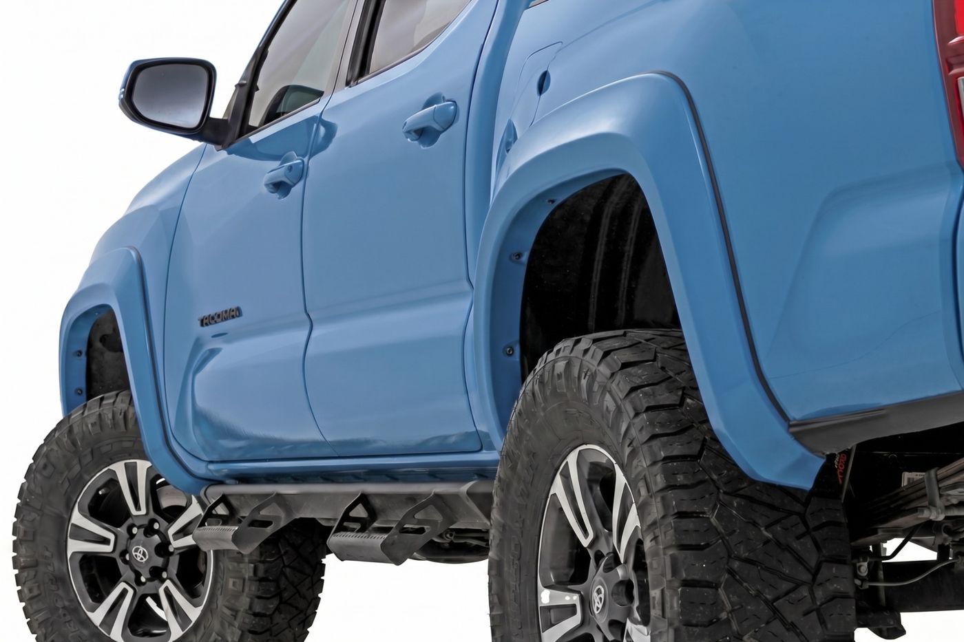 Rough Country Sport Fender Flares | 8W2 Cavalry Blue | Toyota Tacoma 2WD/4WD (2016-2023)