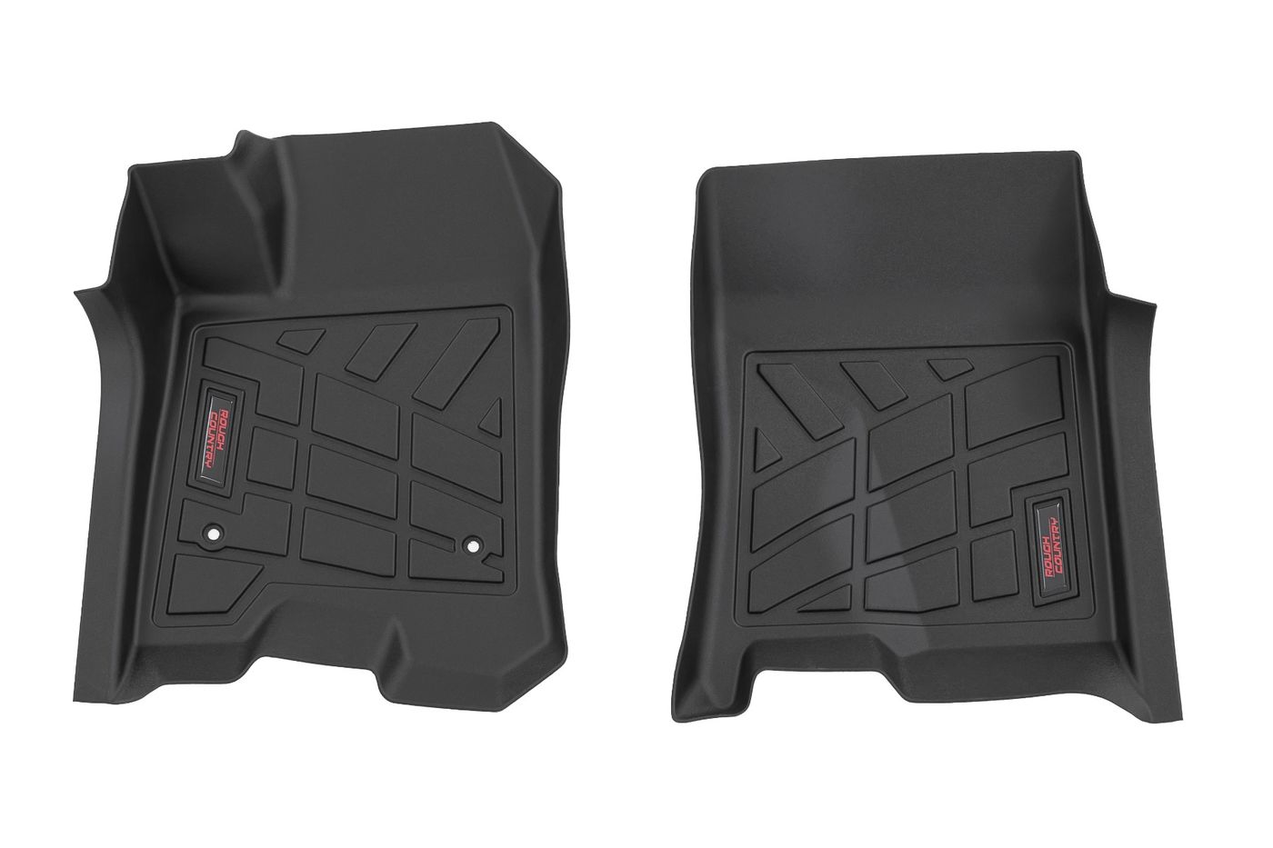 Rough Country Sure-Fit Floor Mats | FR | Chevy/GMC Canyon/Colorado 2WD/4WD (2023-2026)