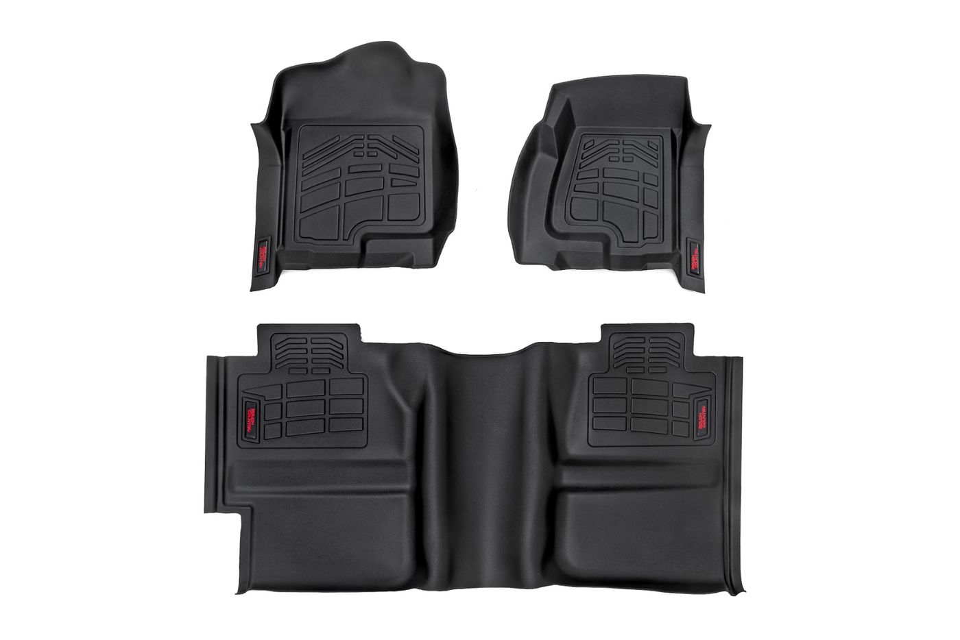 Rough Country Sure-Fit Floor Mats | FR & RR | Chevy/GMC 1500 (99-06 & Classic)