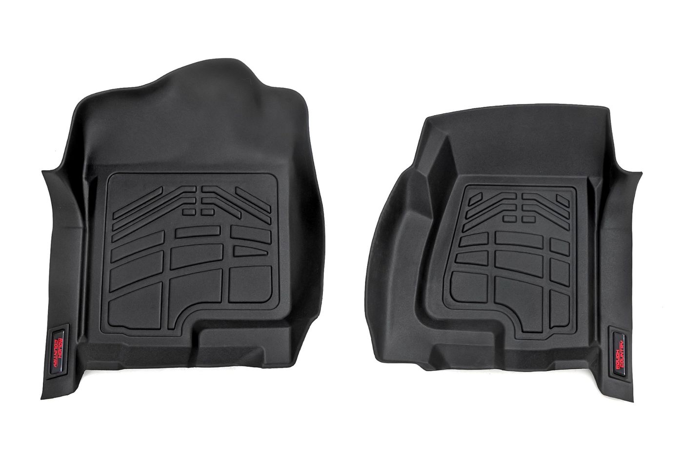 Rough Country Sure-Fit Floor Mats | Front | Chevy/GMC 1500 (99-06 & Classic)