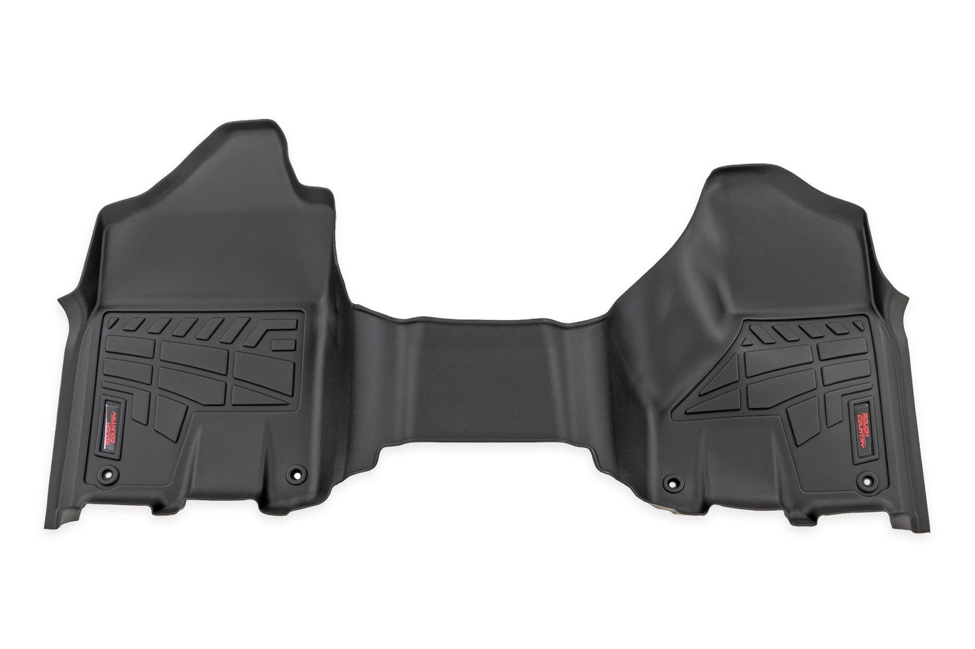 Rough Country Sure-Fit Floor Mats | Front Over Hump | Crew | Ram 2500/3500 2WD/4WD (19-26)