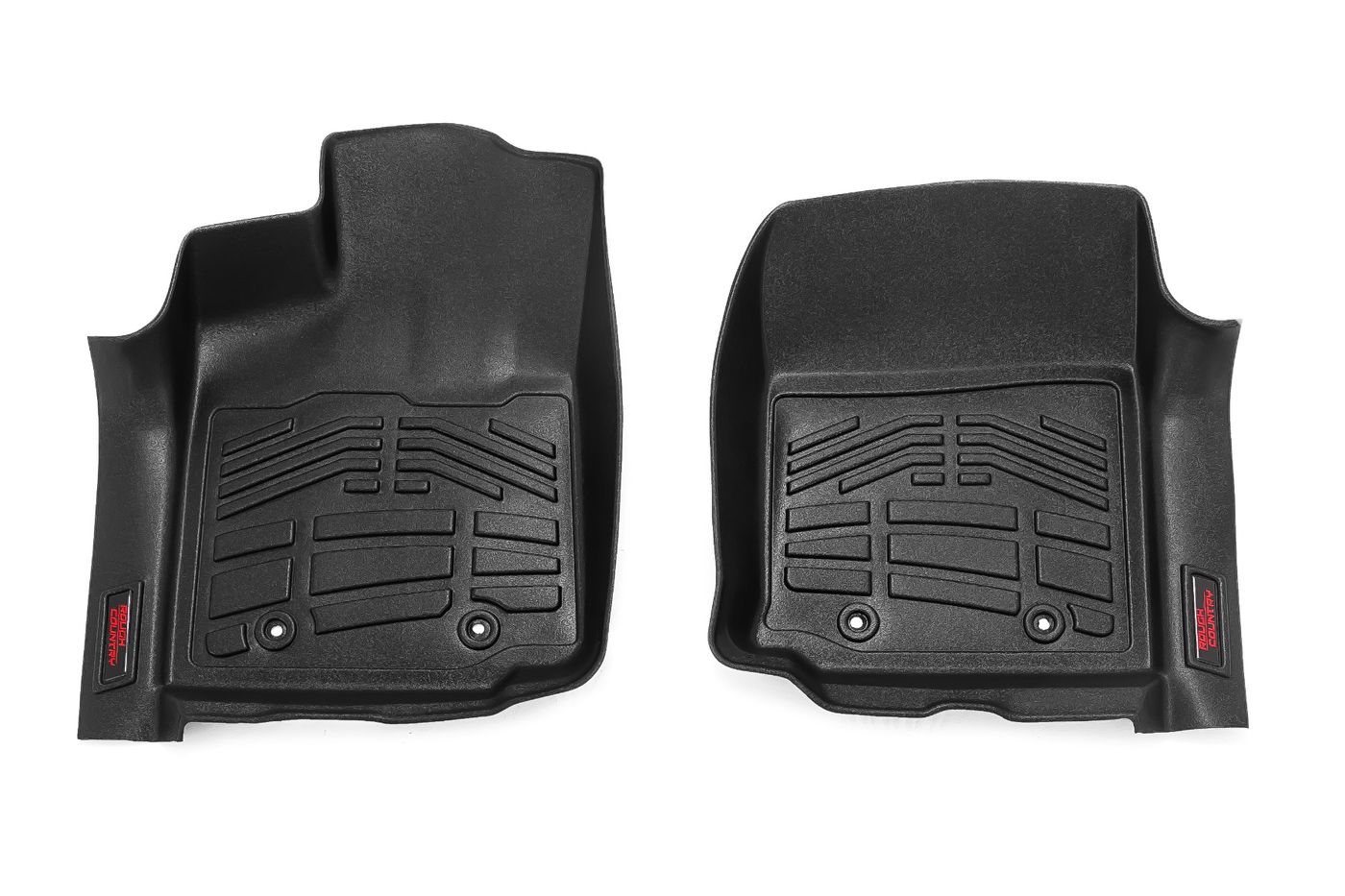 Rough Country Sure-Fit Floor Mats | Front | Toyota Tacoma 2WD/4WD (2016-2023)